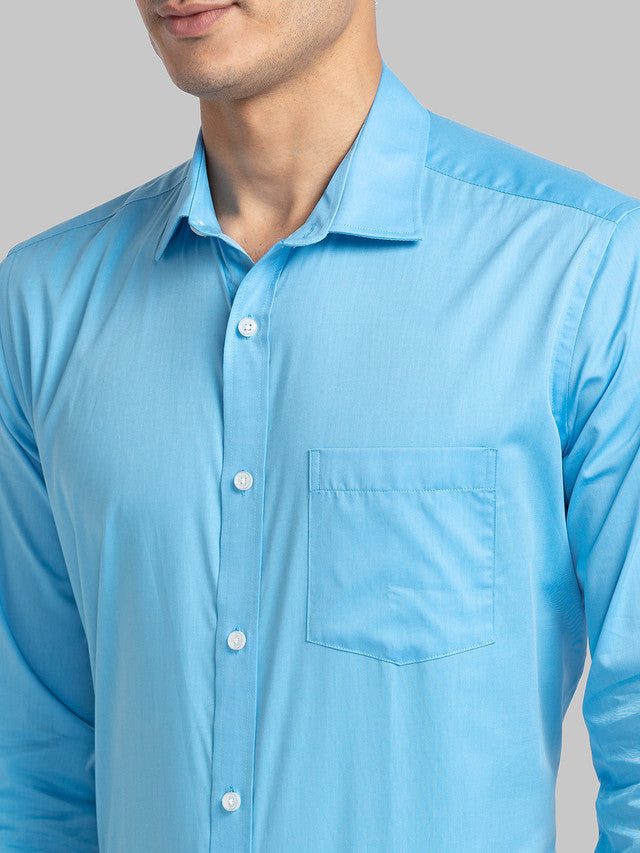 Park Avenue Blue Formal Shirt