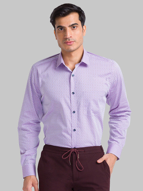 Park Avenue Violet Formal Shirt