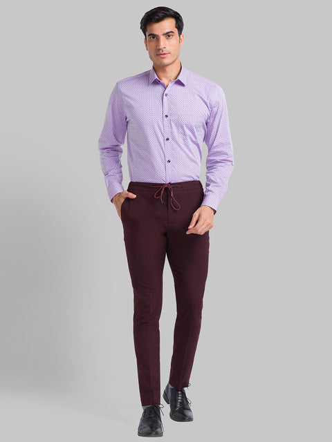 Park Avenue Violet Formal Shirt