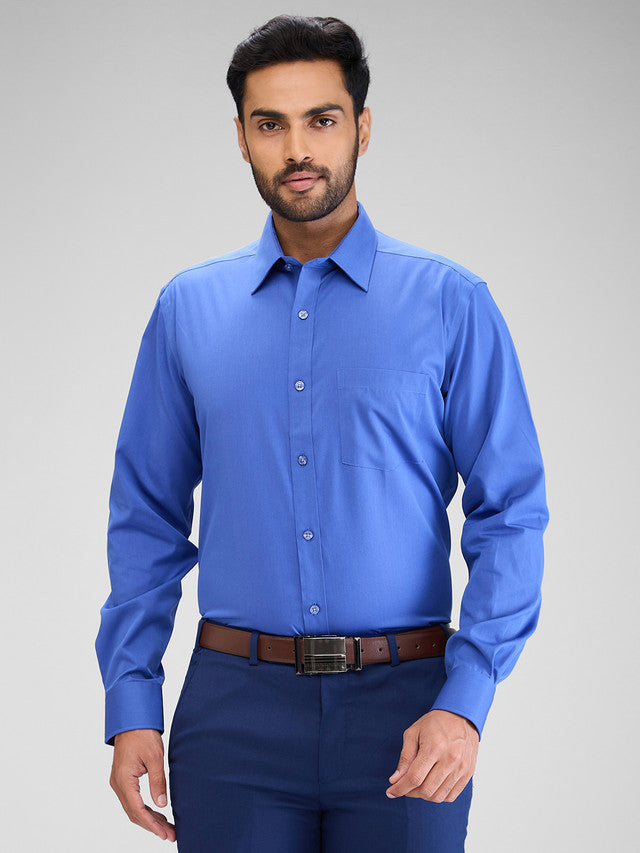 Park Avenue Blue Formal Shirt