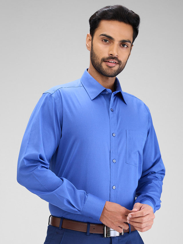 Park Avenue Blue Formal Shirt