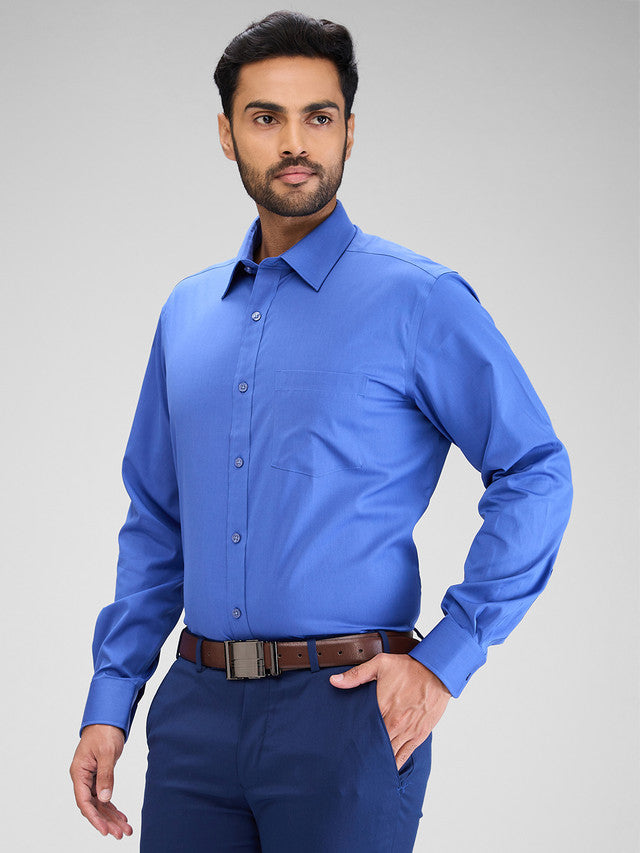 Park Avenue Blue Formal Shirt