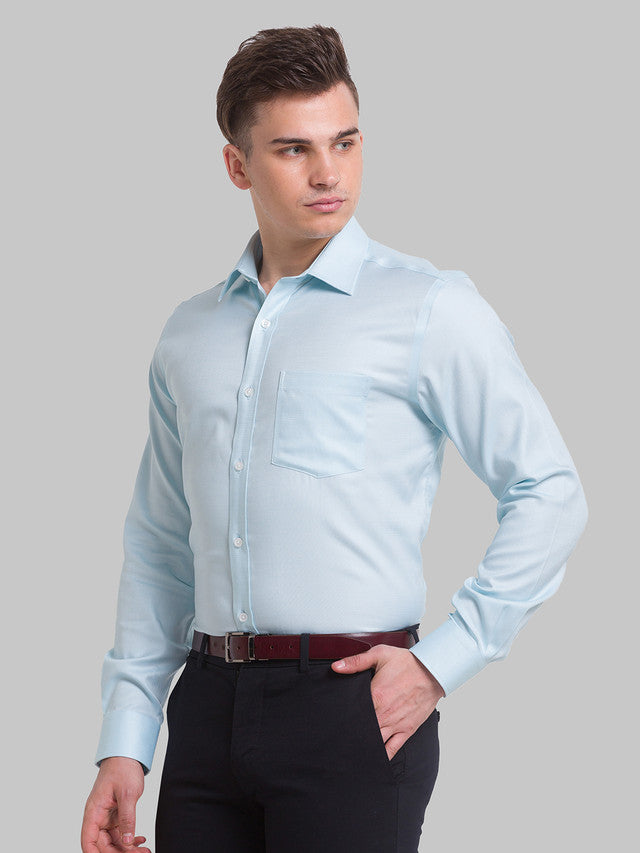 Park Avenue Green Formal Shirt