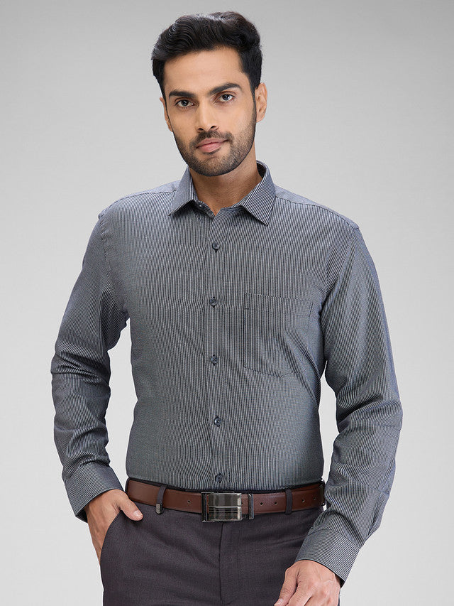 Park Avenue Black Formal Shirt