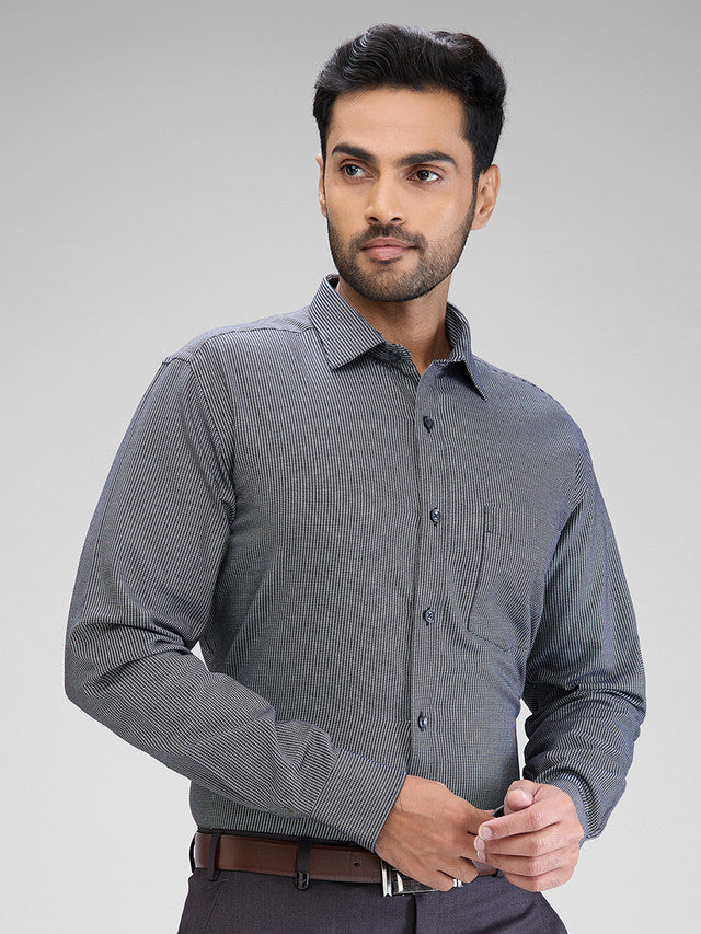 Park Avenue Black Formal Shirt