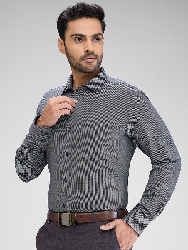 Park Avenue Black Formal Shirt