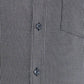 Park Avenue Men Grey Structured Regular Fit Cotton Formal Shirt