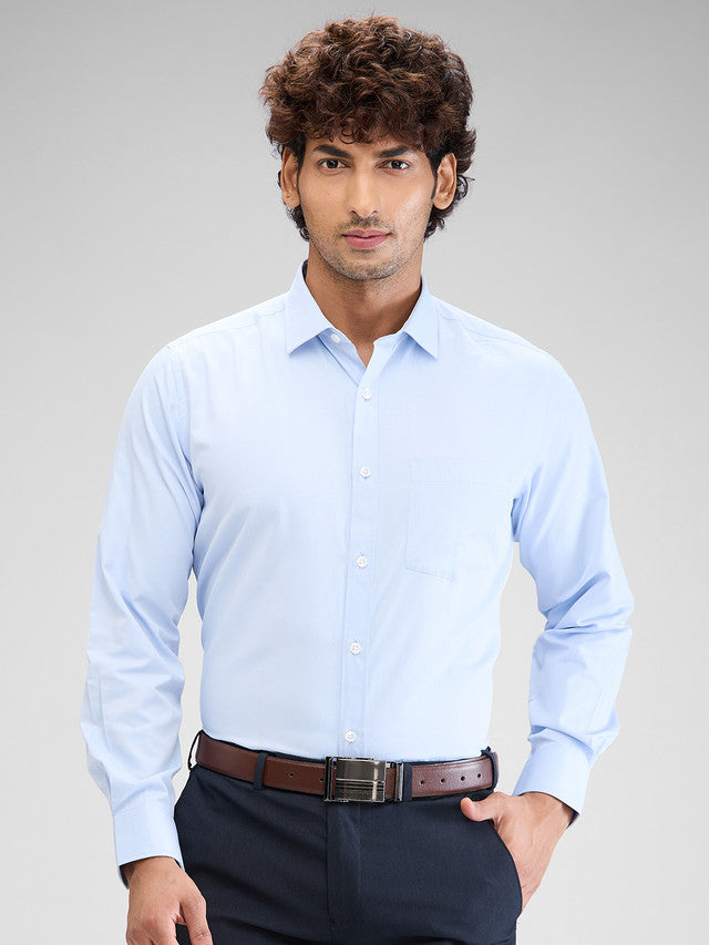 Park Avenue Blue Formal Shirt