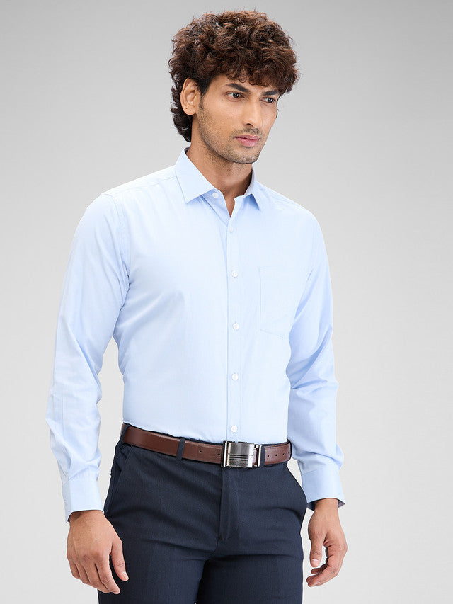 Park Avenue Blue Formal Shirt