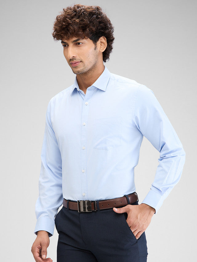 Park Avenue Blue Formal Shirt