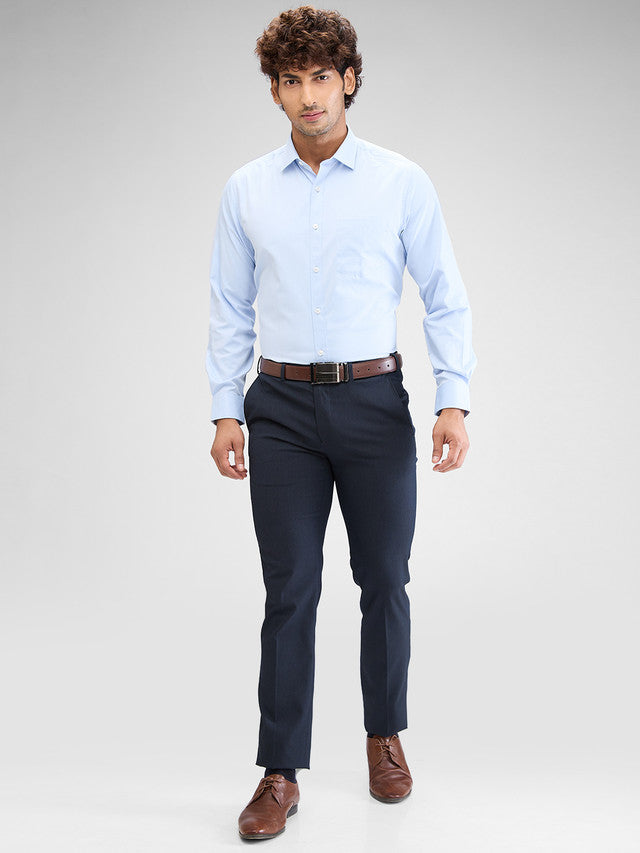 Park Avenue Blue Formal Shirt