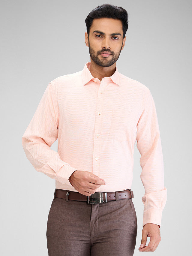 Park Avenue Orange Formal Shirt