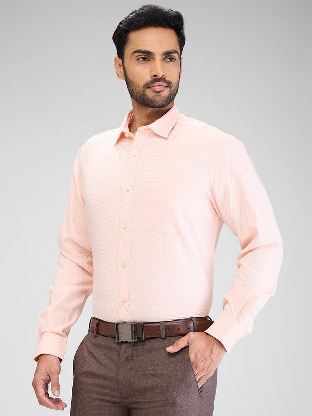 Park Avenue Orange Formal Shirt