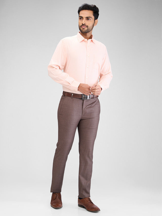 Park Avenue Orange Formal Shirt