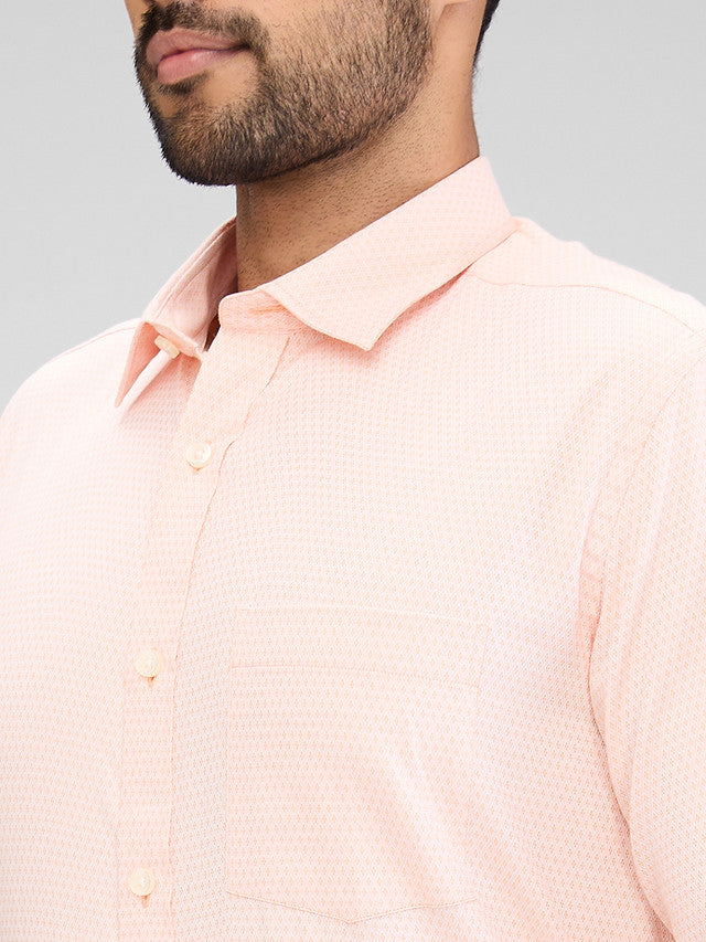 Park Avenue Orange Formal Shirt