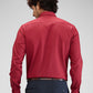 Park Avenue Maroon Formal Shirt