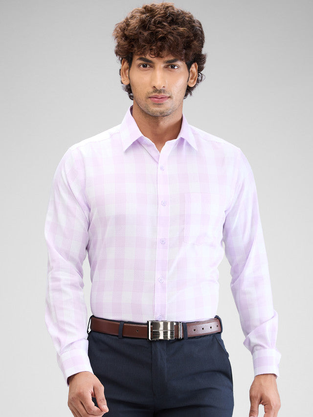 Park Avenue Purple Formal Shirt