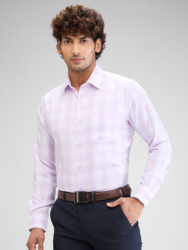 Park Avenue Purple Formal Shirt