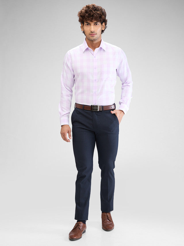 Park Avenue Purple Formal Shirt