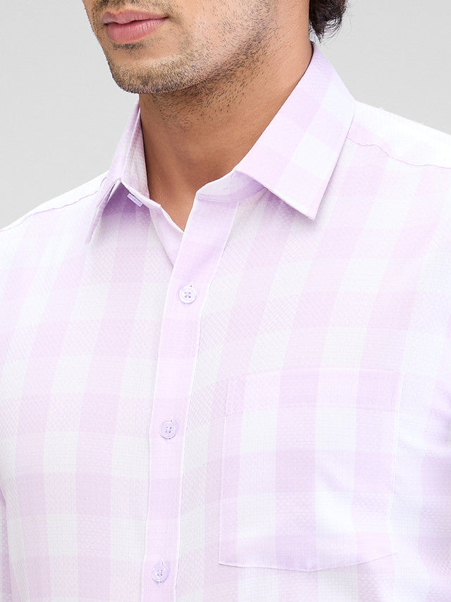 Park Avenue Purple Formal Shirt