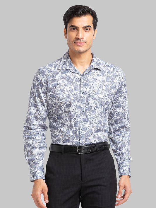 Park Avenue Blue Formal Shirt 
