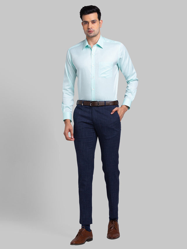 Park Avenue Blue Formal Shirt