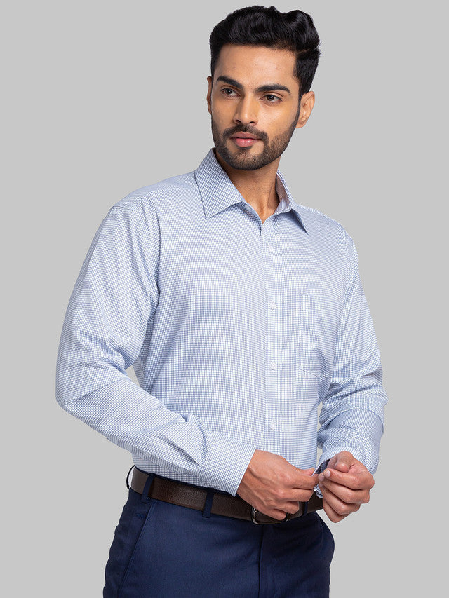 Park Avenue Blue Formal Shirt