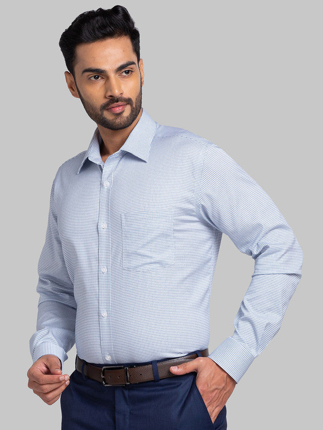 Park Avenue Blue Formal Shirt