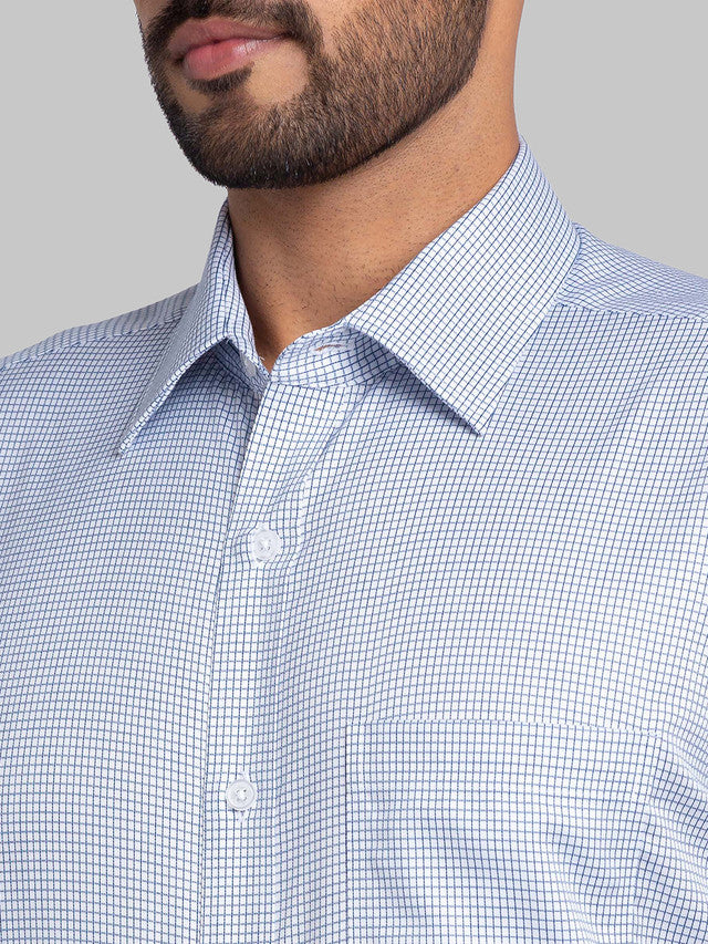 Park Avenue Blue Formal Shirt