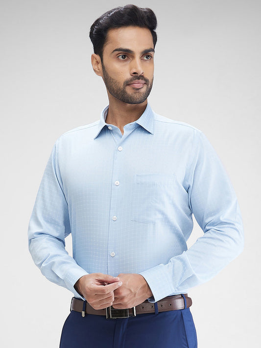 Park Avenue Blue Formal Shirt