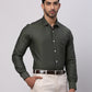 Park Avenue Green Formal Shirt