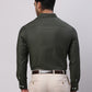 Park Avenue Green Formal Shirt