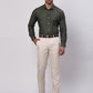 Park Avenue Green Formal Shirt