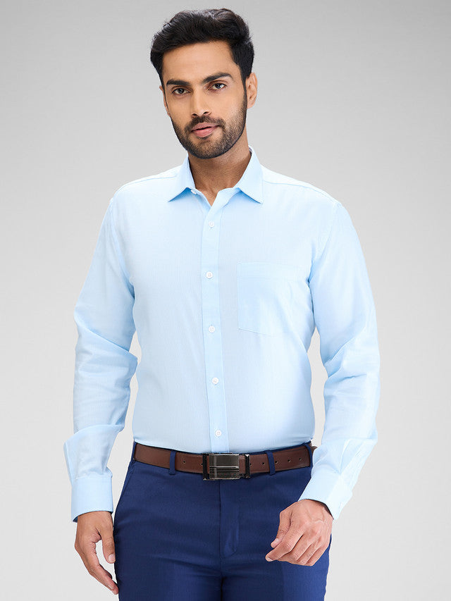 Park Avenue Blue Formal Shirt