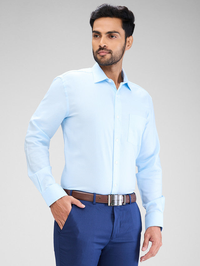 Park Avenue Blue Formal Shirt