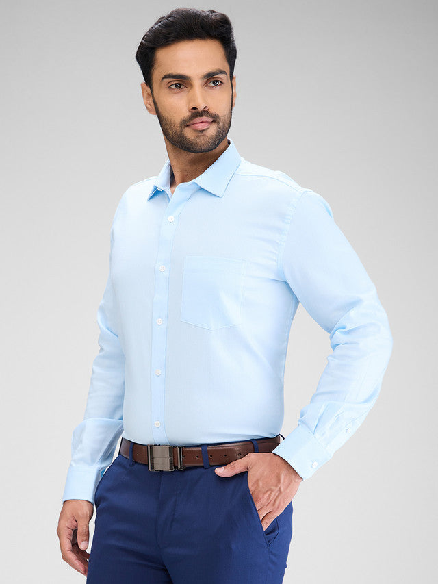 Park Avenue Blue Formal Shirt