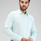 Park Avenue Green Formal Shirt