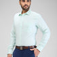 Park Avenue Green Formal Shirt