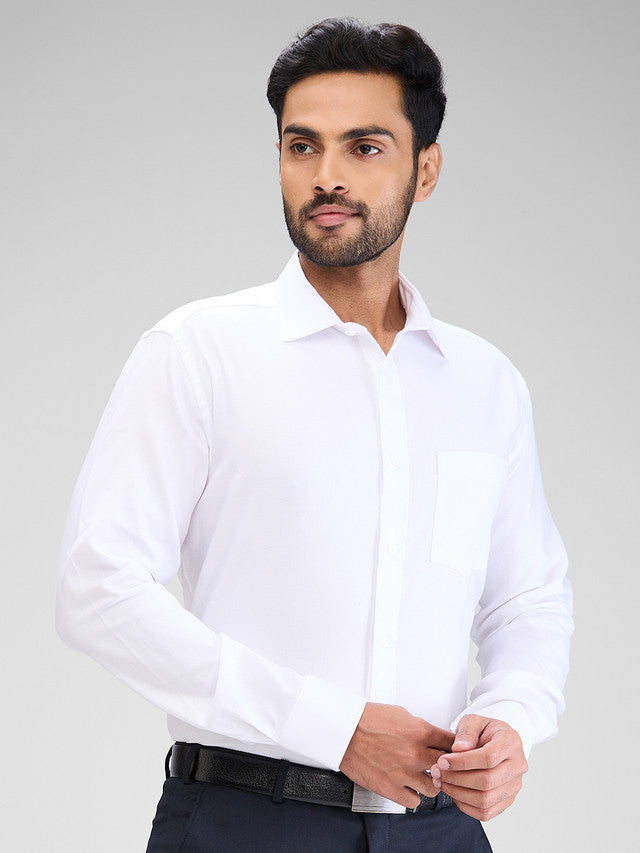 Park Avenue White Formal Shirt