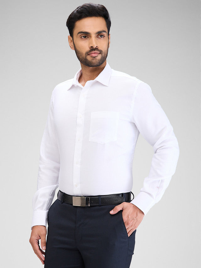 Park Avenue White Formal Shirt