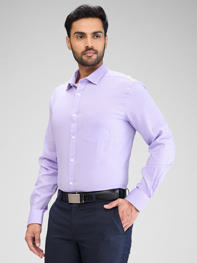 Park Avenue Purple Formal Shirt