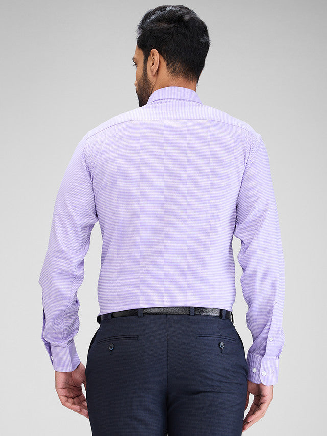 Park Avenue Purple Formal Shirt