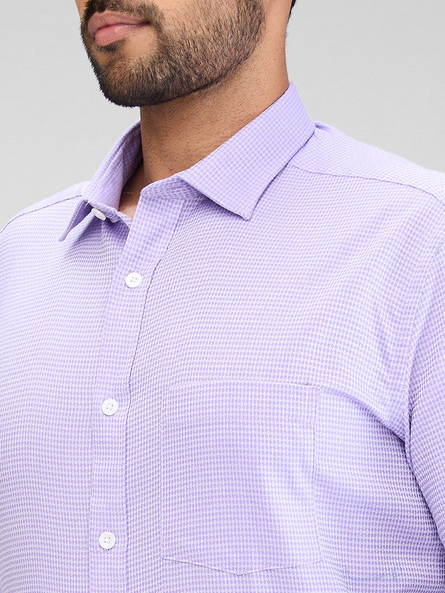 Park Avenue Purple Formal Shirt