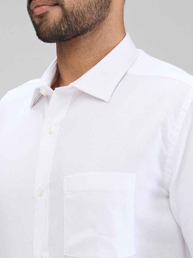 Park Avenue White Formal Shirt