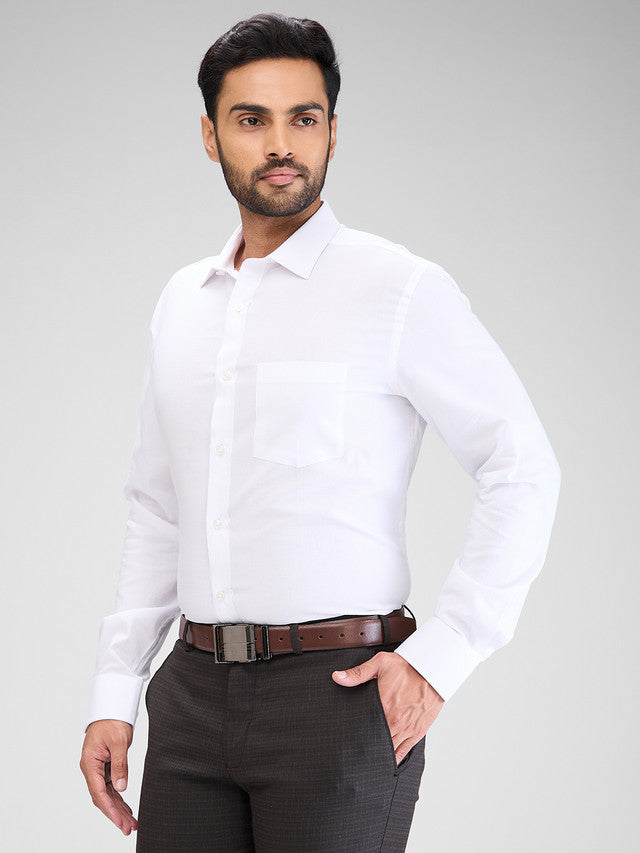 Park Avenue White Formal Shirt