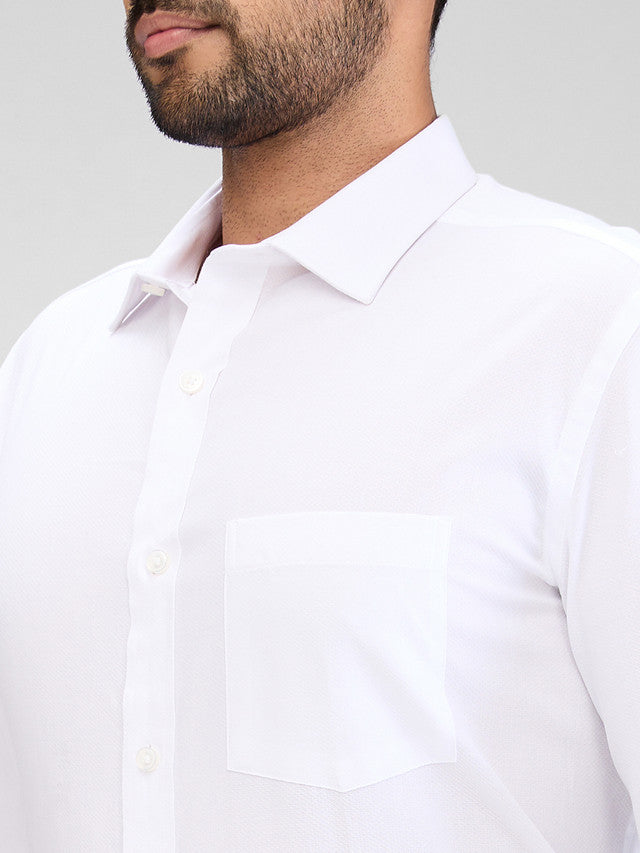 Park Avenue White Formal Shirt