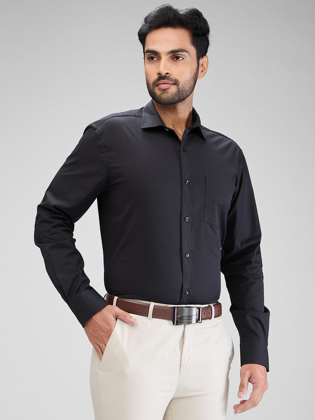 Park Avenue Black Formal Shirt