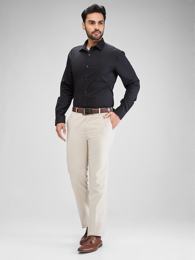 Park Avenue Black Formal Shirt