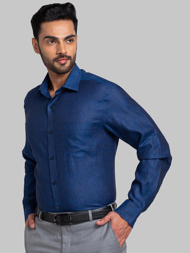 Park Avenue Blue Formal Shirt