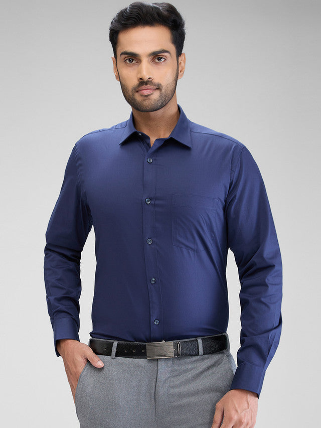 Park Avenue Blue Formal Shirt